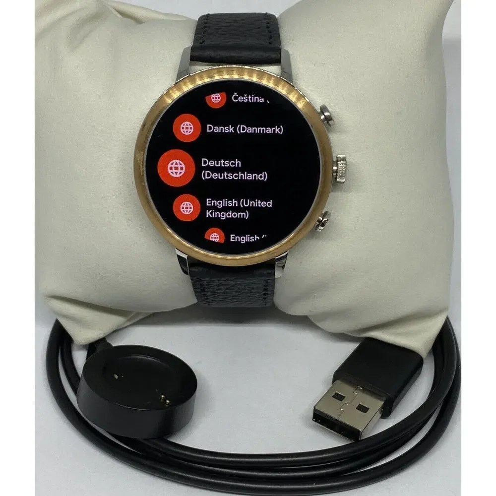 Fossil Gen 4 Authentic Digital Dial Smart Watch Custom Band FTW6016 DC512